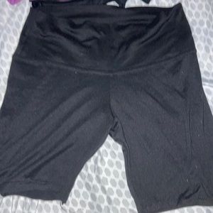 black biker shorts 2 for $10